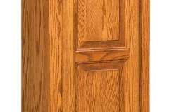 This is our 1 door version of an Oak custom jelly cabinet. Hundreds of stain or paint colors are available.