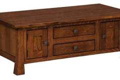 Check out our custom Amish built Lakewood coffee table. The wood species and stain colors can be done to fit your styles.