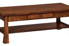 This is the open style custom Lakewood coffee table. We will build it to your specs.