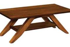 Here is our custom Newport coffee table done in Cherry wood.