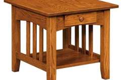 This is our Pilgrim end table that is custom built for you. We can make them for you any way you want.