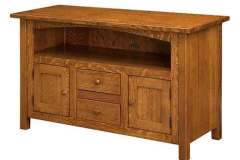 Shown here is the Rock Island plasma tv stand. Custom Amish craftsmanship at its best.