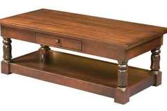 You will love our Sutter coffee table. This one is shown in Soft Maple wood with Michael's Cherry stain.