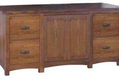 LW-Amish-Custom-Office-Oakwood-Credenza-LA-219