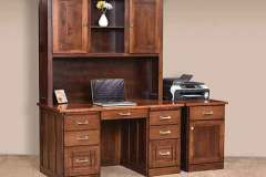 VF-Amish-Custom-Furniture-56-Computer-with-Hutch-Printer-Stand