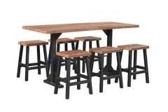 UBF-Amish-Barnwood-Furniture-Portland-Bar-Table_1