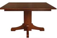 Amish built Mission style furniture has been around for many, many years. If you don't want something with any curves, twists, or beading on it, then this is the way to go. Custom Mission pieces are most made with clean, straight lines on everything.